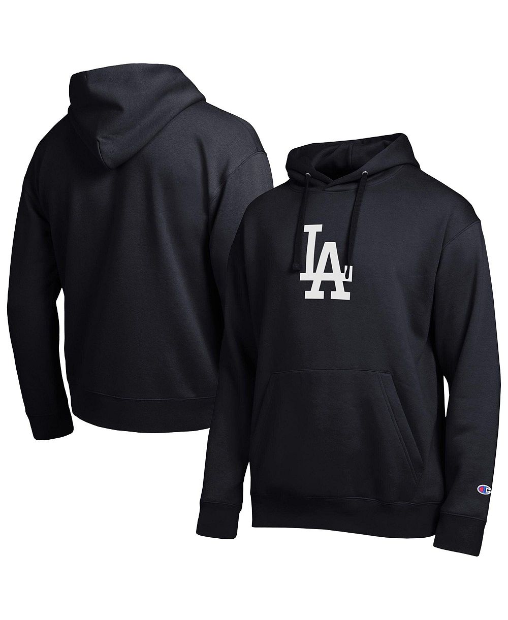 Champion Мужское худи с вышивкой Black Los Angeles Dodgers All Star Logo