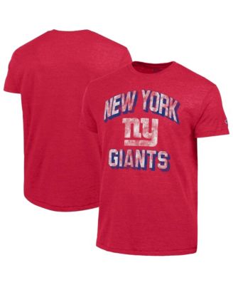 Champion Men's Red New York Giants Ultimate Tri-Blend T-Shirt