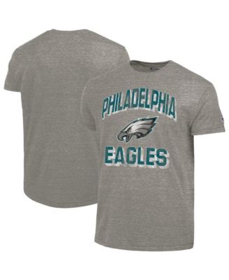 Мужская футболка Champion Philadelphia Eagles Ultimate Tri-Blend Heather Charcoal