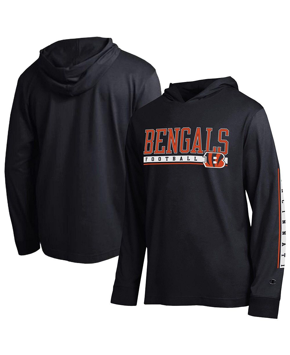 Мужская футболка Champion Black Cincinnati Bengals All Star Hooded