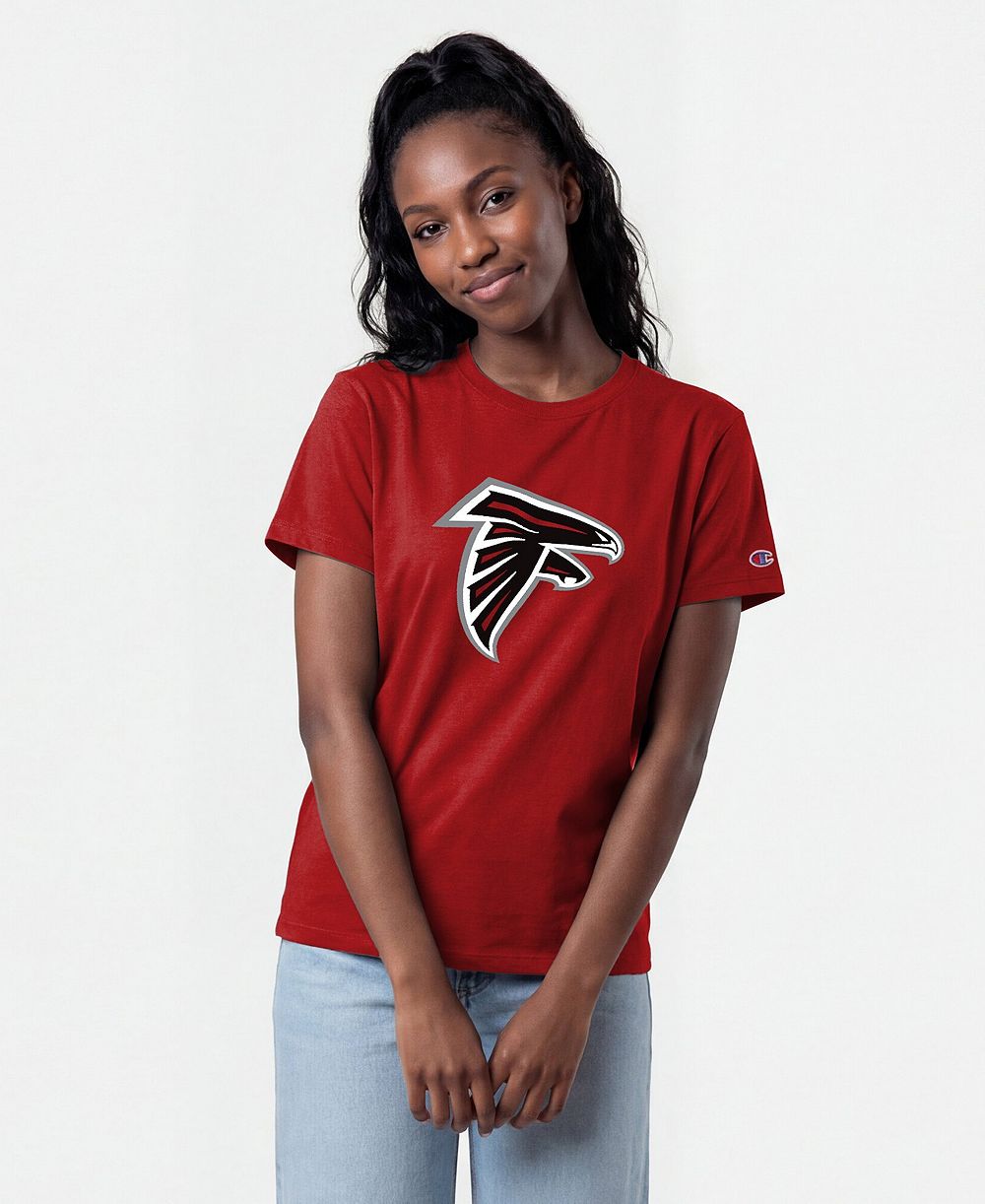 Женская футболка Champion Atlanta Falcons Crewneck