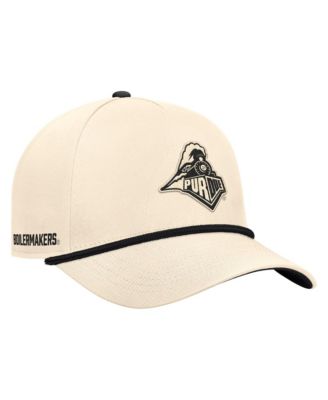 Nike Мужская Natural Purdue Boilermakers Vintage Rope Rise Adjustable Hat