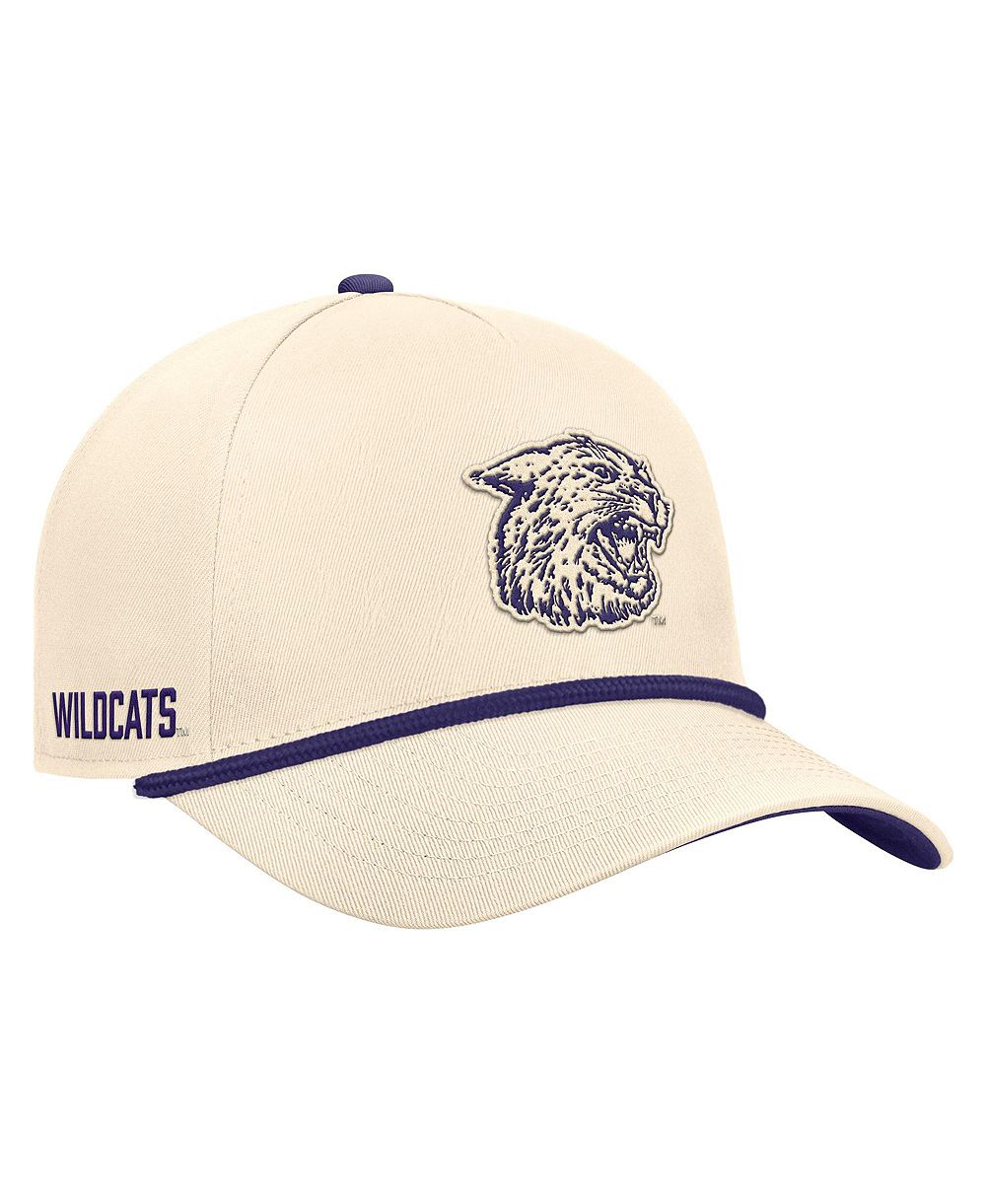 Nike Мужская регулируемая кепка Natural Kansas State Wildcats Vintage Rope Rise
