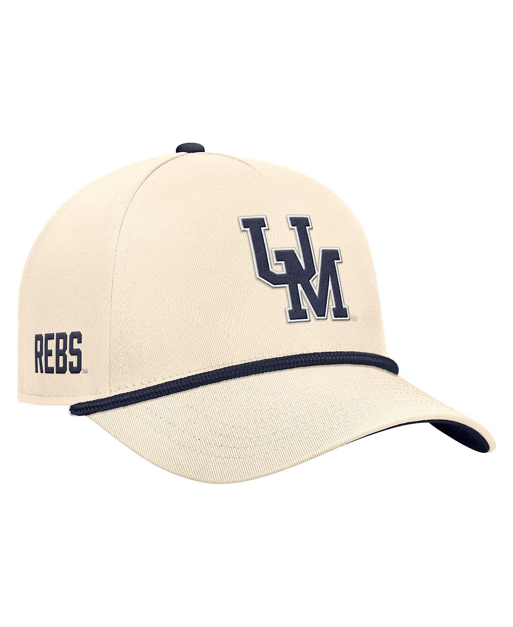 Nike Men's Natural Ole Miss Rebels Vintage Rope Rise Adjustable Hat