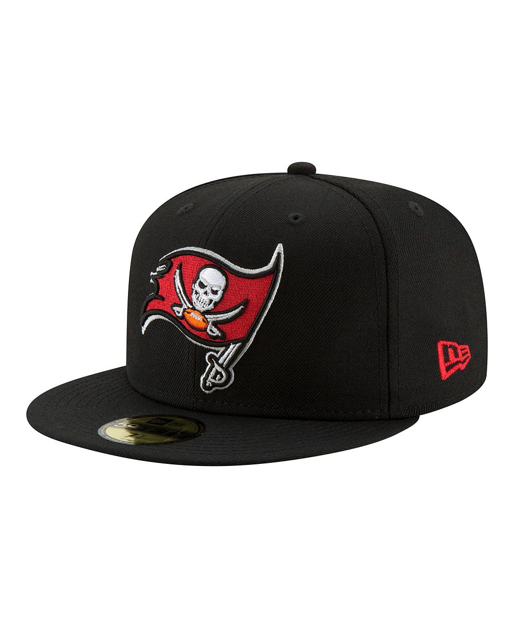 Мужская кепка New Era Black Tampa Bay Buccaneers 59FIFTY Fitted Hat