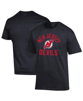 Мужская футболка Champion Black New Jersey Devils Primary Logo Jersey