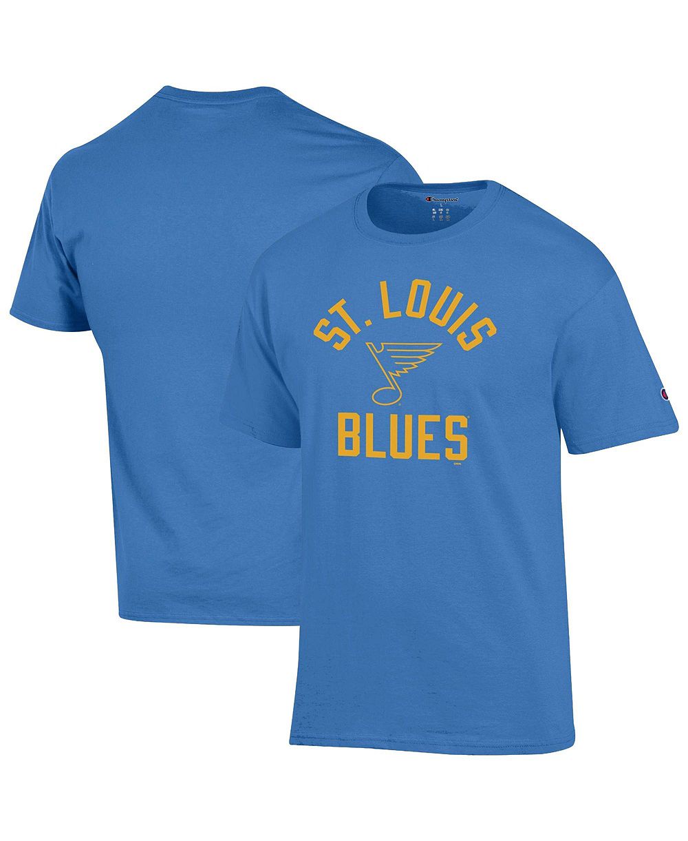 Champion Men's Blue St. Louis Blues Primary Logo Jersey T-Shirt