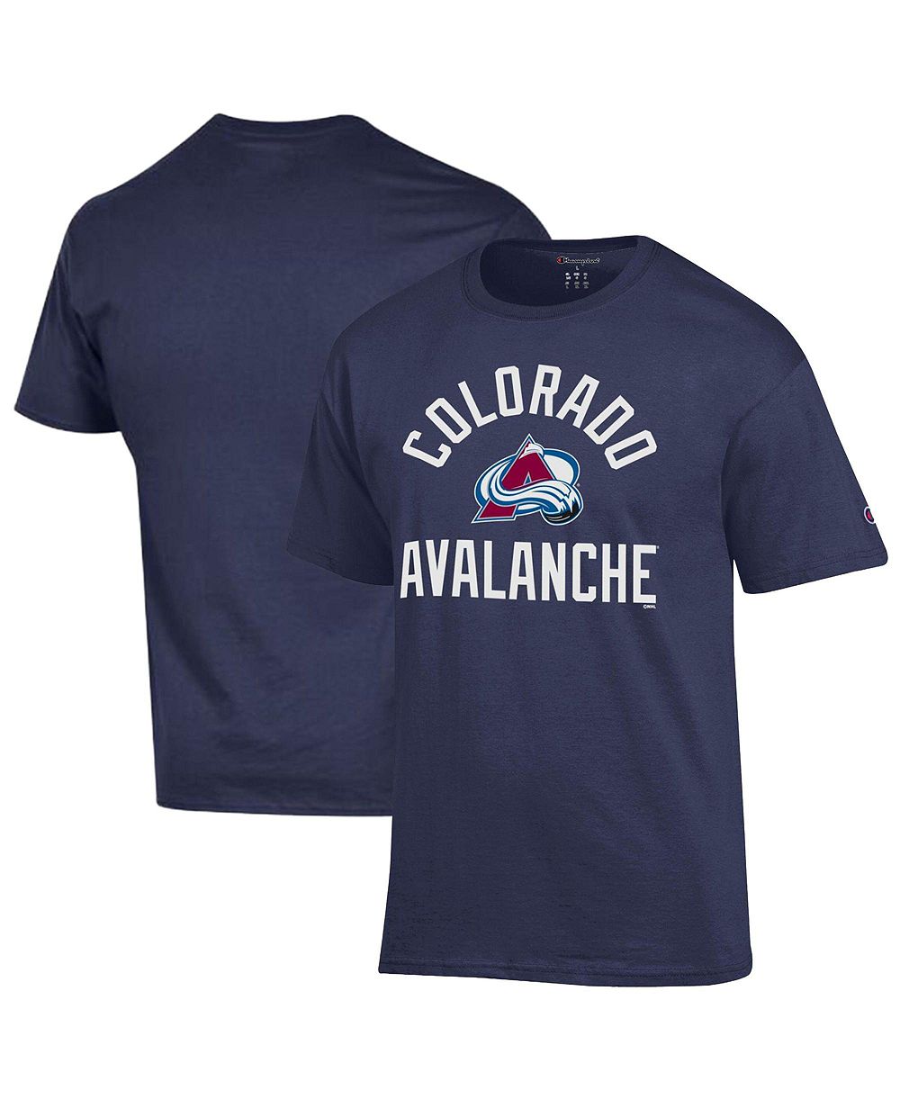 Champion Men's Navy Colorado Avalanche Primary Logo Jersey T-Shirt