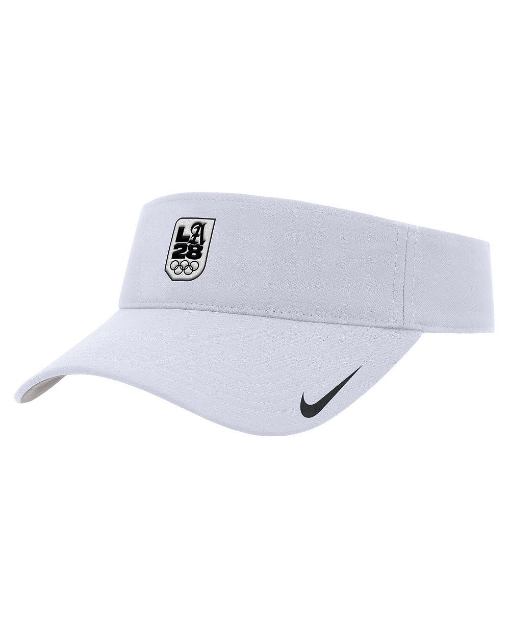 Мужская регулируемая кепка Nike белого цвета LA28 Летние Олимпийские игры Ace Dri-FIT