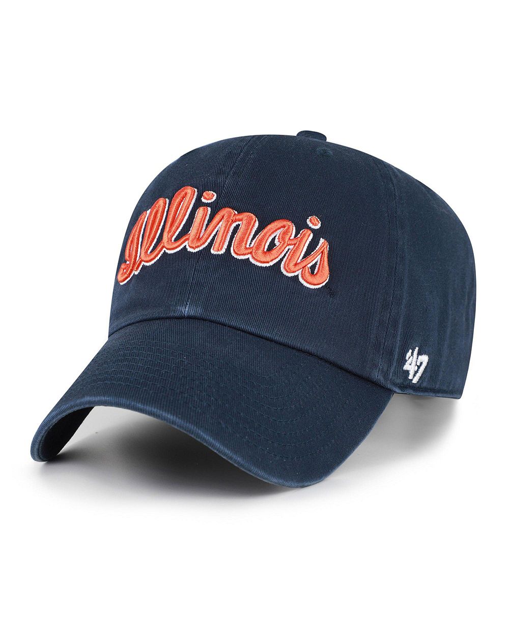 '47 Brand Мужская регулируемая кепка Illinois Fighting Illini Navy