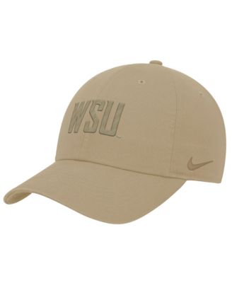 Мужская кепка Nike Beige Washington State Cougars Club Adjustable