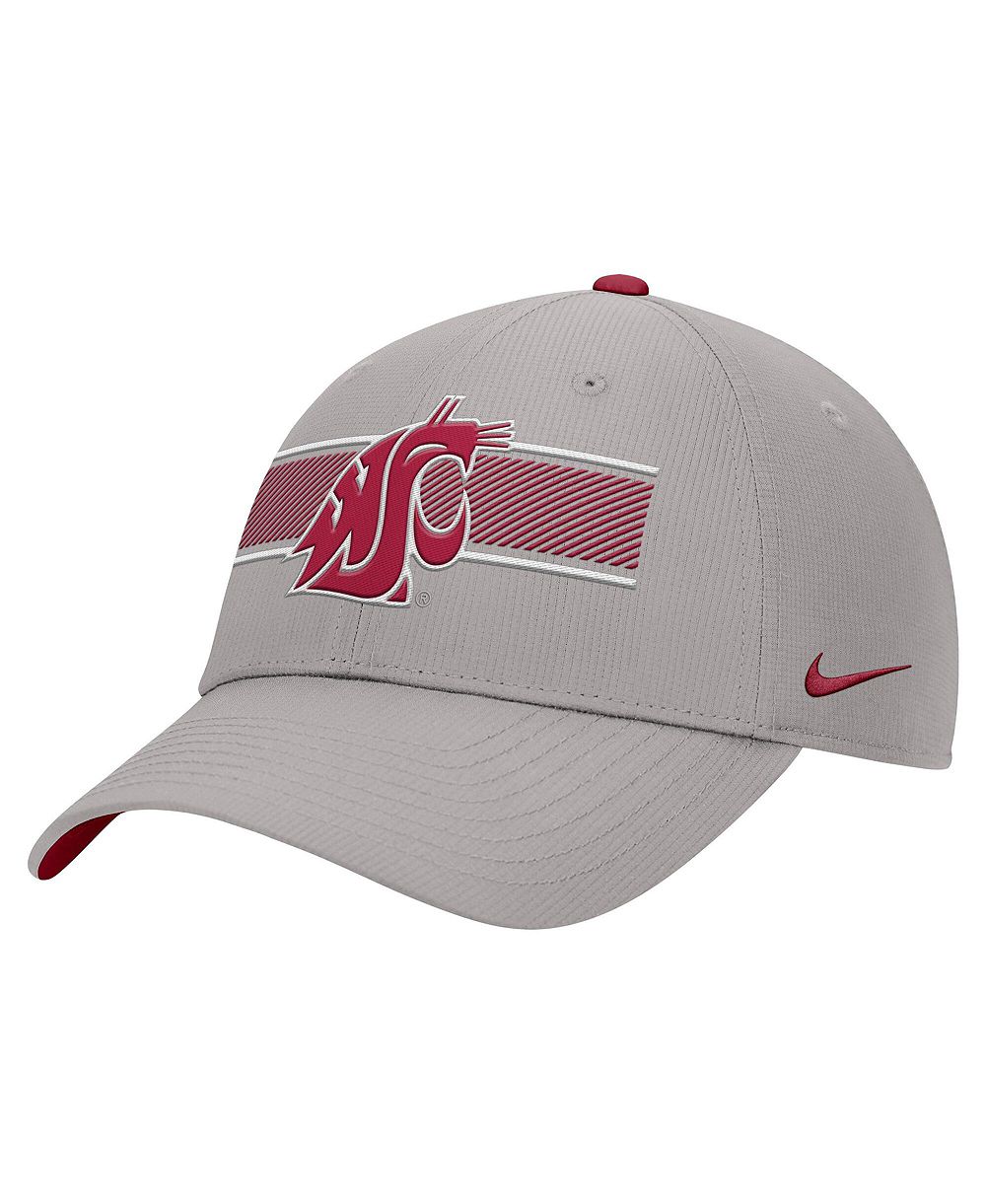 Nike мужская регулируемая кепка Washington State Cougars серого цвета Ripstop Dri-FIT