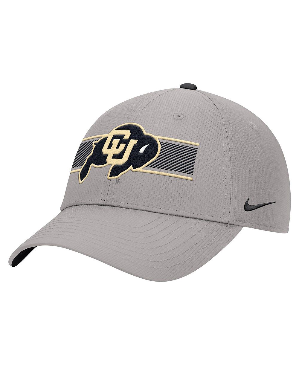 Мужская регулируемая кепка Nike Gray Colorado Buffaloes Ripstop Dri-FIT