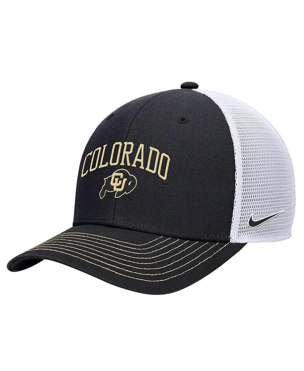 Мужская регулируемая кепка-траккер Nike Black Colorado Buffaloes Rise