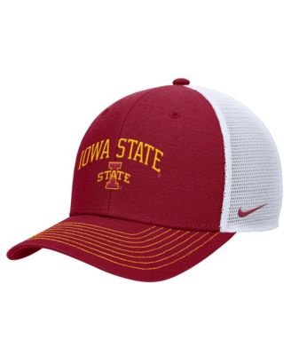 Nike мужская регулируемая кепка-траккер Rise для Iowa State Cyclones, кардинал