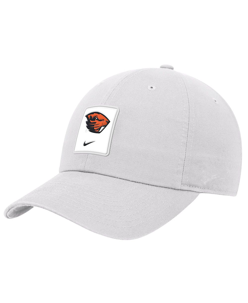Мужская регулируемая кепка Nike White Oregon State Beavers 2026 On-Field Club