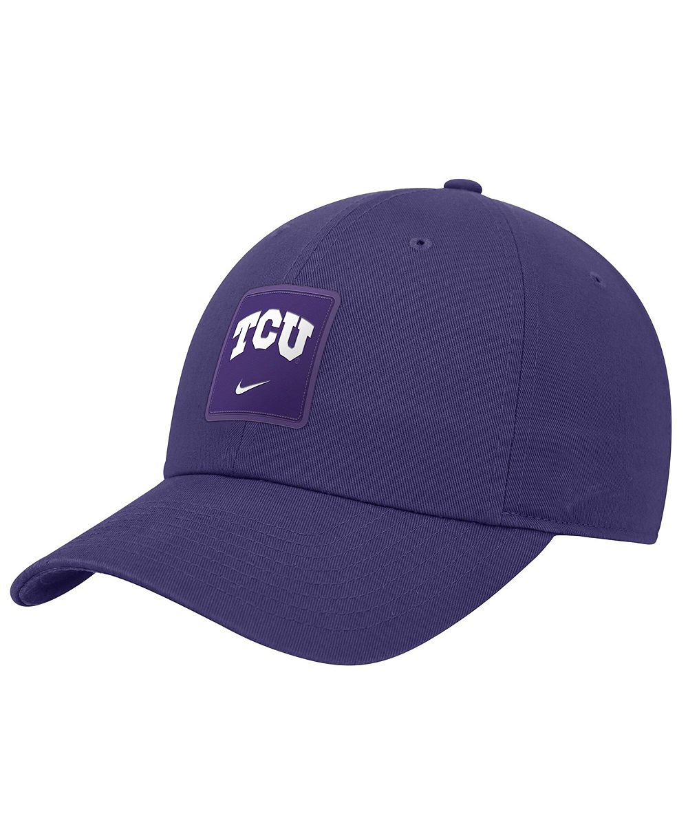 Nike Men's Purple TCU Horned Frogs 2026 On-Field Club Adjustable Hat
