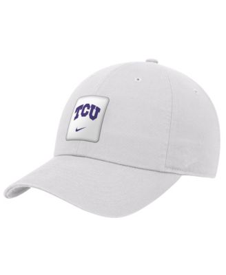 Nike Men's White TCU Horned Frogs 2026 On-Field Club Adjustable Hat