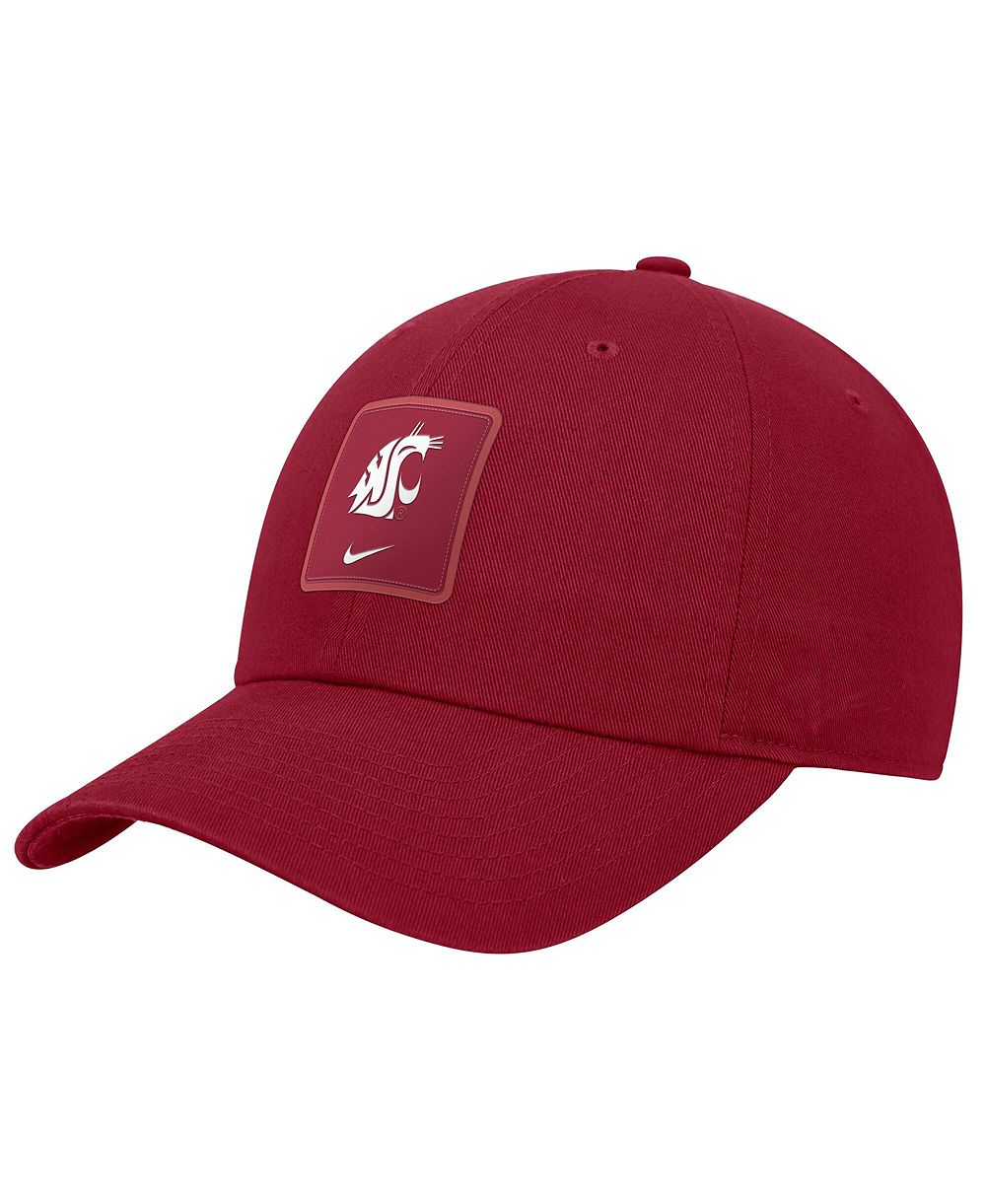 Nike Men's Crimson Washington State Cougars 2026 On-Field Club Adjustable Hat