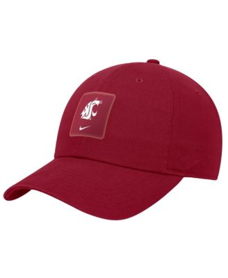 Мужская регулируемая кепка Nike с логотипом Washington State Cougars 2026 On-Field Club, красный цвет