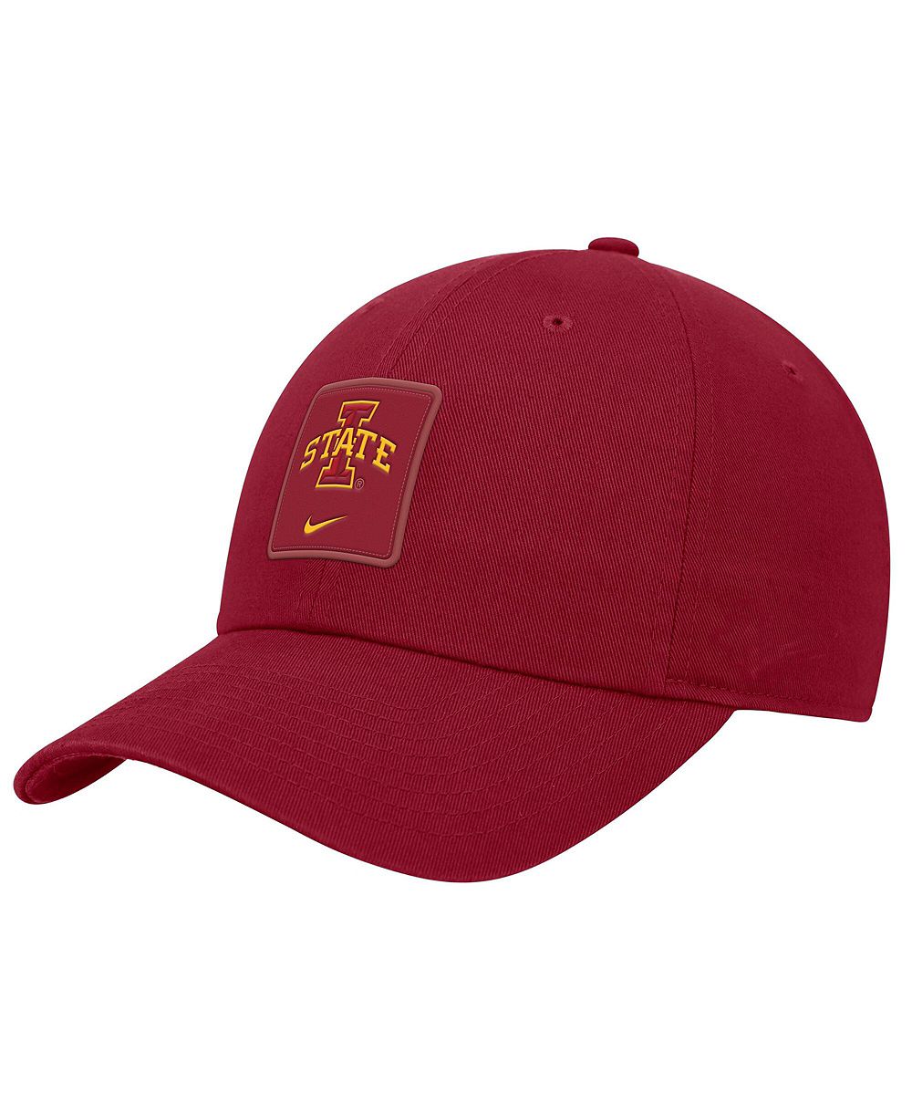 Мужская регулируемая кепка Nike Iowa State Cyclones 2026 Cardinal, на поле