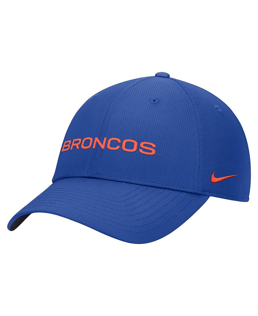 Nike Мужская королевская синяя регулируемая кепка Boise State Broncos 2026 Sideline Ripstop Dri-FIT