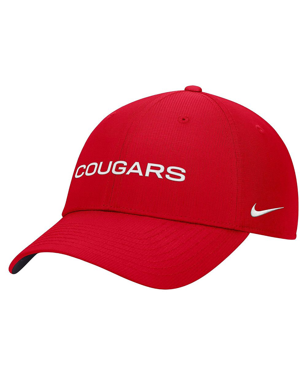 Nike мужская регулируемая бейсболка Red Houston Cougars 2026 Sideline Ripstop Dri-FIT