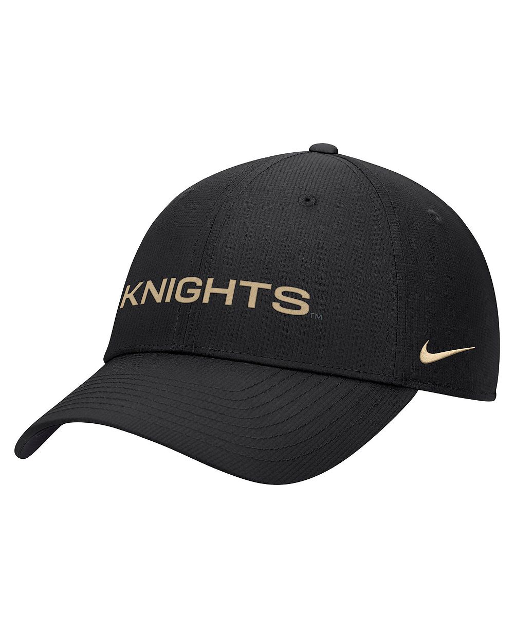 Nike Men's Black UCF Knights 2026 Sideline Ripstop Dri-FIT Adjustable Hat