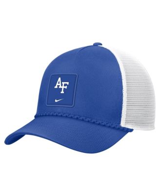 Nike Men's Royal Air Force Falcons 2026 On-Field Rope Adjustable Trucker Hat