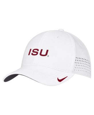 Nike Men's White Iowa State Cyclones 2026 On-Field AeroBill SwooshFlex Dri-FIT Hat