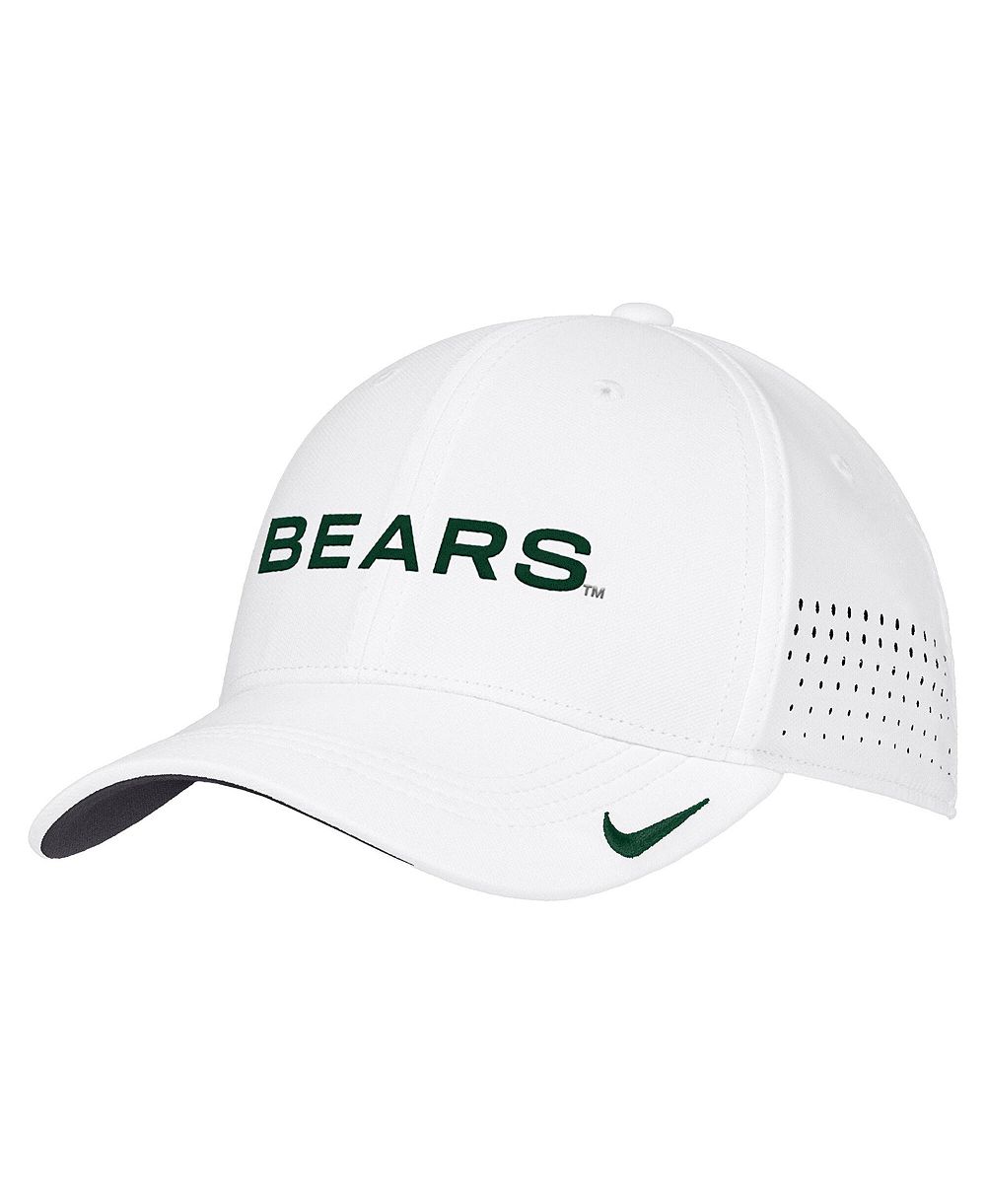 Nike мужская белая кепка Baylor Bears 2026 On-Field AeroBill SwooshFlex Dri-FIT