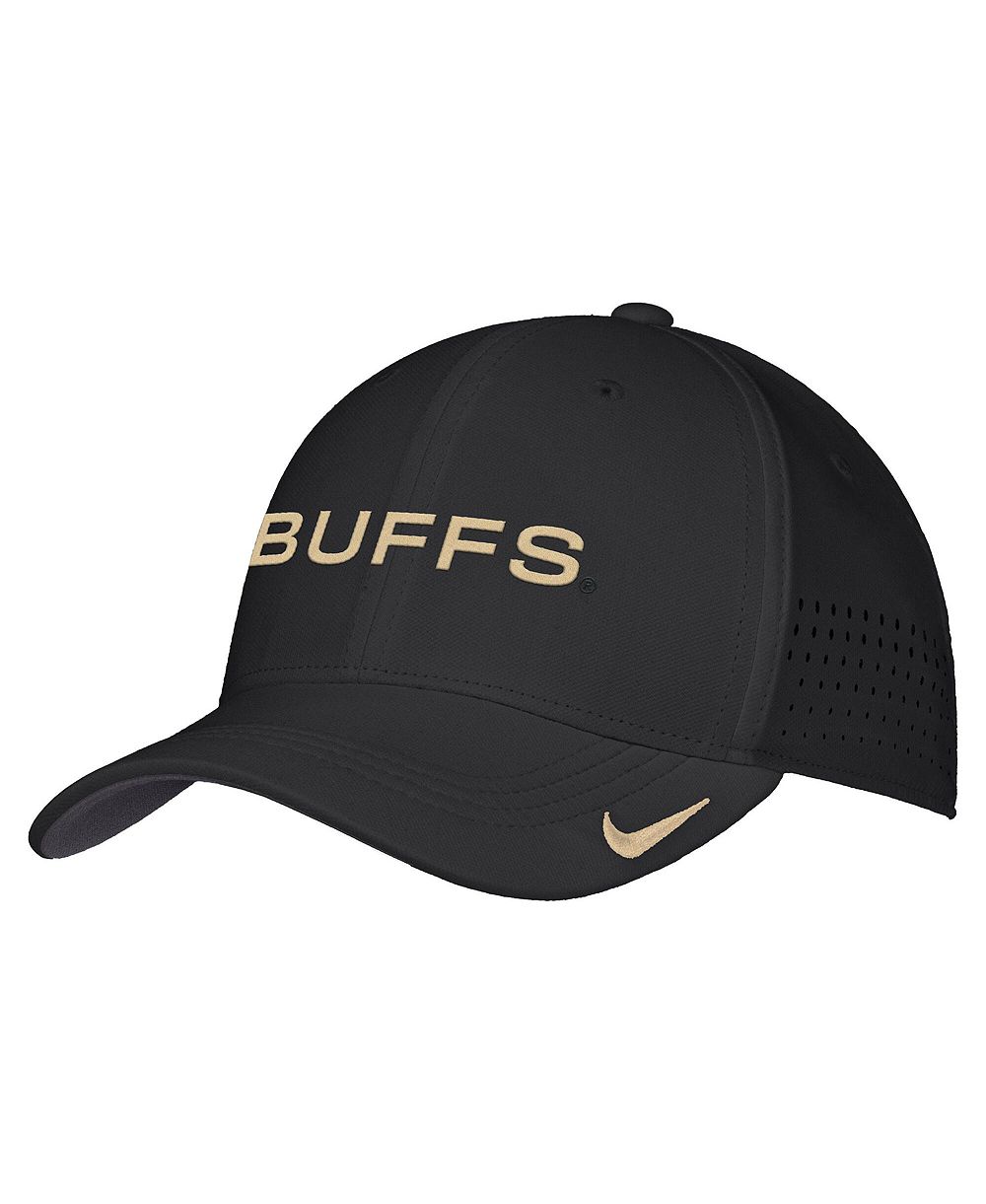 Nike Men's Black Colorado Buffaloes 2026 On-Field AeroBill SwooshFlex Dri-FIT Hat