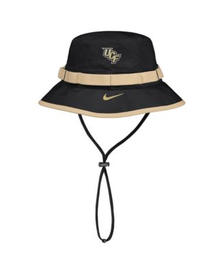 Nike мужская черная бейсболка UCF Knights 2026 On-Field Apex Boonie Bucket Hat