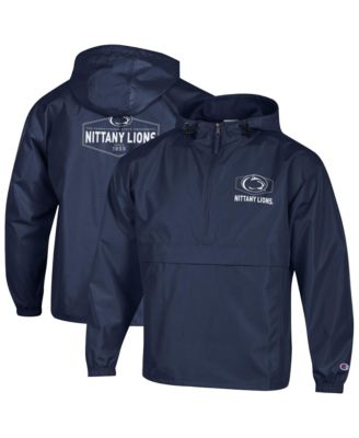 Мужская полумолниевидная куртка Champion Men's Navy Penn State Nittany Lions Delay Packable