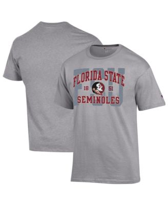 Champion Men's Heather Gray Florida State Seminoles Varsity T-Shirt