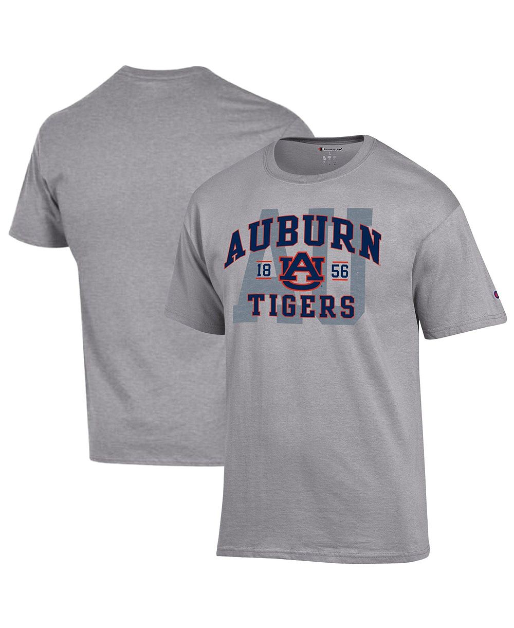 Champion Men's Heather Gray Auburn Tigers Varsity T-Shirt
