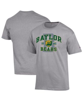 Мужская футболка Champion Heather Gray Baylor Bears Varsity