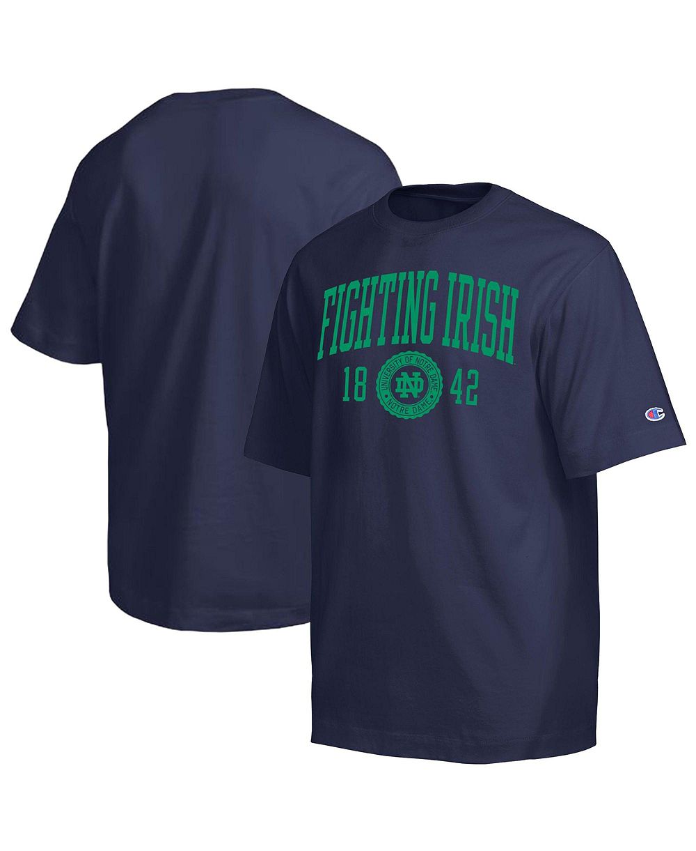 Champion Мужская футболка Notre Dame Fighting Irish Navy