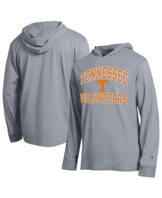 Мужская футболка Champion Heather Gray Tennessee Volunteers High Motor All-Star Long sleeves Hooded