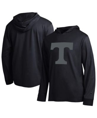Мужская футболка Champion Black Tennessee Volunteers Tonal All-Star Long sleeves Hooded