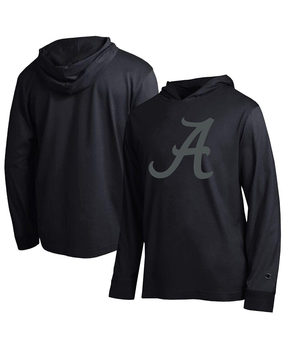 Мужская толстовка Champion Black Alabama Crimson Tide Tonal All-Star Long sleeves Hooded
