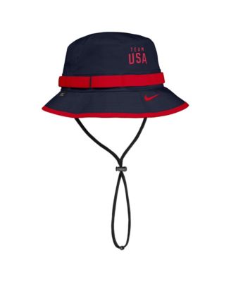Кепка-бандана Nike Dri-FIT Team USA Apex для мужчин, темно-синяя