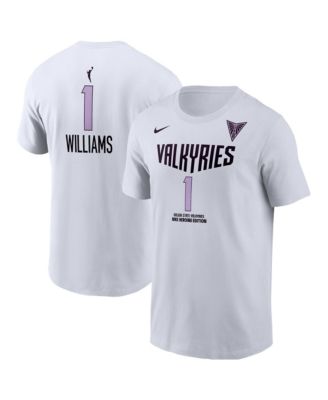 Nike Мужская футболка White Golden State Valkyries Gabby Williams Name & Number Heroine Edition