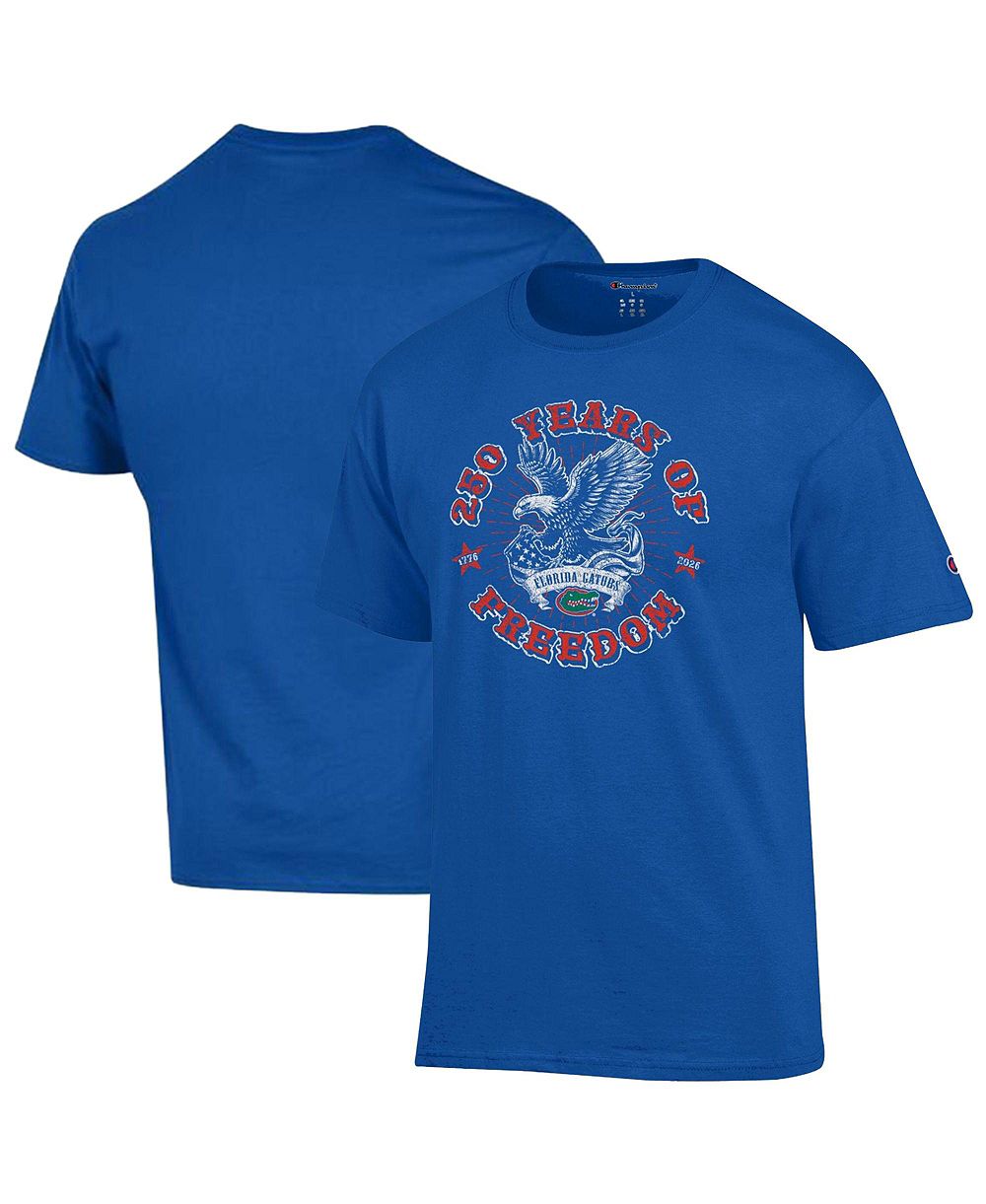 Мужская футболка Champion Royal Florida Gators Americana 250 Years of Freedom Tonal