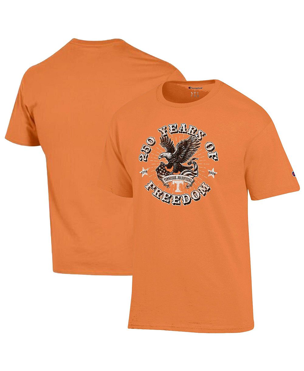 Мужская футболка Champion Tennessee Volunteers Americana 250 Years of Freedom оранжевая