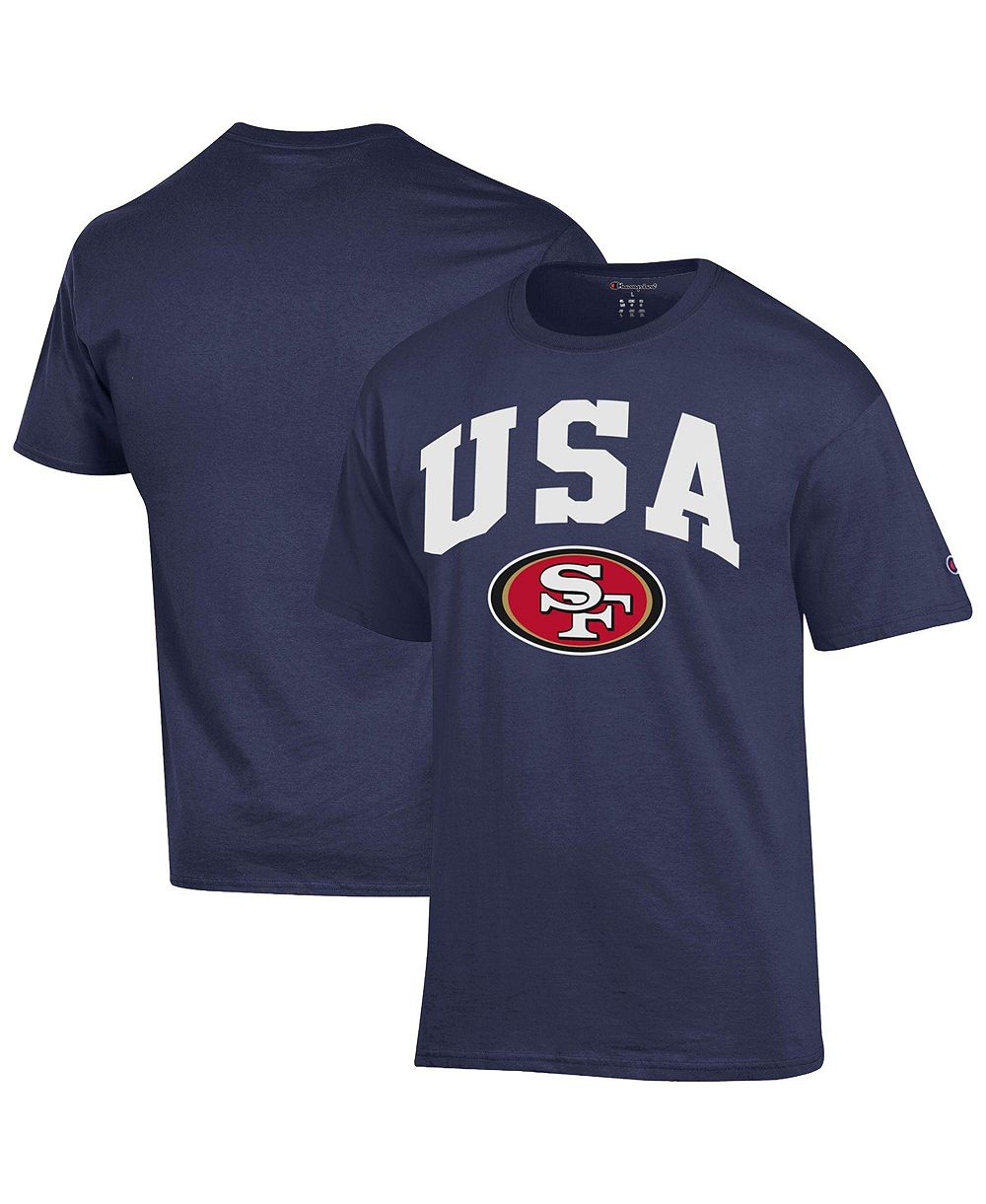 Мужская футболка Champion Navy San Francisco 49ers Americana