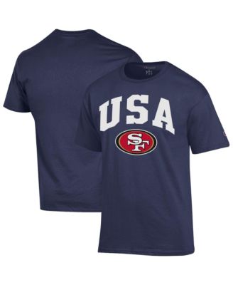 Champion Men's Navy San Francisco 49ers Americana T-Shirt