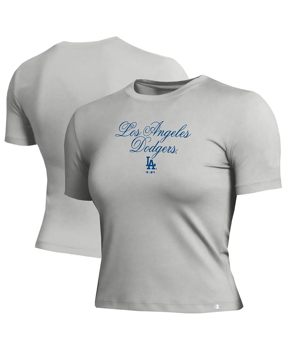 Champion Женская укороченная T-shirt Los Angeles Dodgers Cropped Fitted Graphic