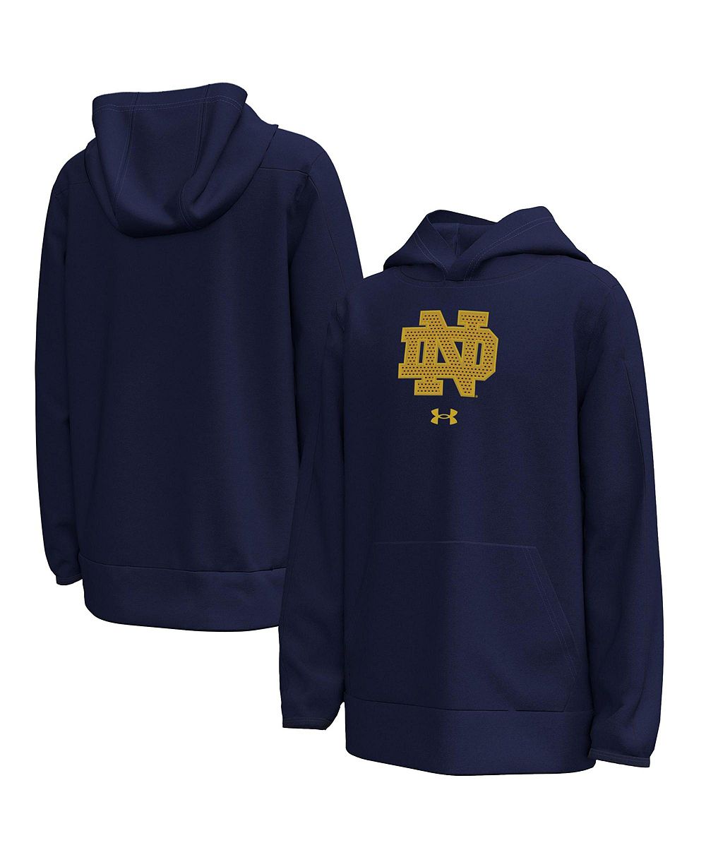 Under Armour худи из сетчатого флиса Notre Dame Fighting Irish 2026 Shamrock Series для мальчиков и девочек