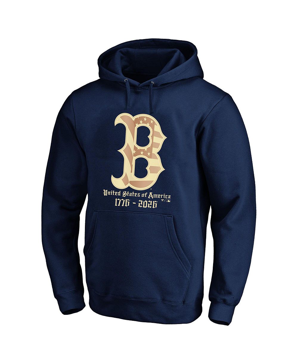 Fanatics Men's Navy Boston Red Sox USA 1776-2026 Big & Tall Hoodie